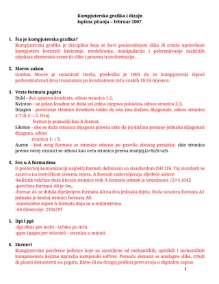 Kompjuterska grafika i dizajn