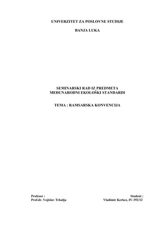 Ramsarska konvencija