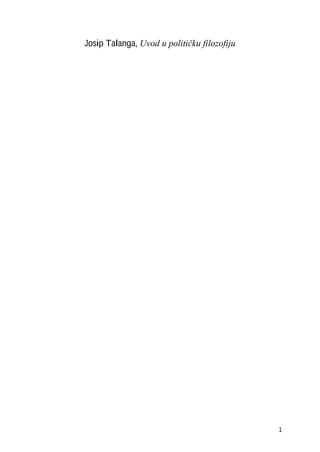 Uvod u političku filozofiju