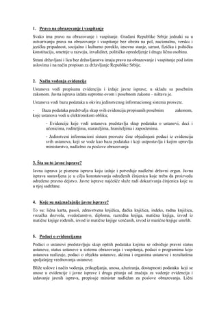 Pedagoska dokumentacija