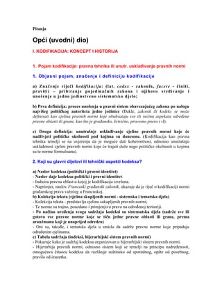 Moderne pravne kodifikacije