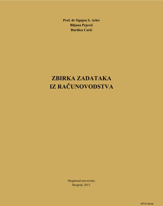 Zbirka zadataka iz racunovodstva