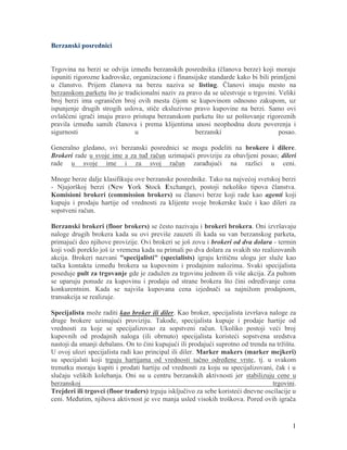 Berzanski posrednici