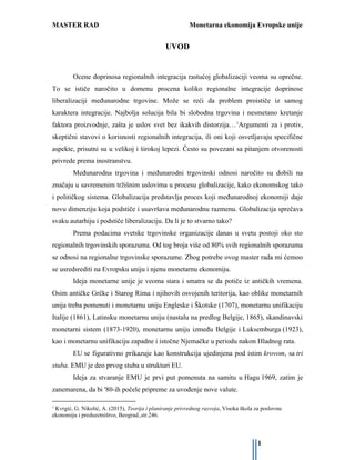 Monetarna ekonomija Evropske unije