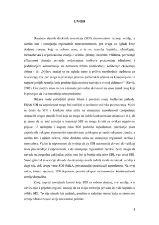 Strane direktne investicije