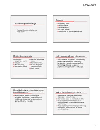 Intuitivno predviđanje