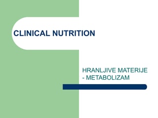 Metabolizam ugljenih hidrata