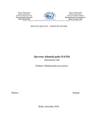 Sjevernoatlanski pakt