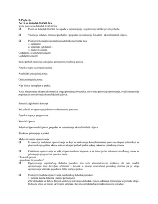 Javne finansije (drugi kolokvijum)