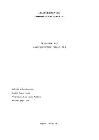 Makroekonomski podaci i stanje ekonomije BIH