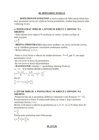 Fizika (2. kolokvijum)