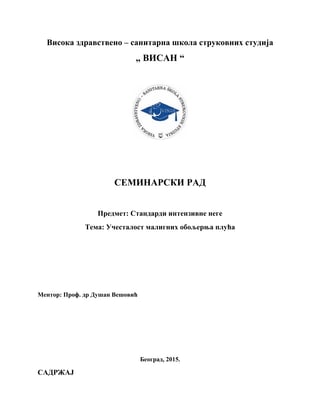 Ucestalost karcinoma pluca