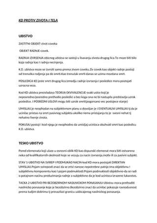 Krivicno pravo (posebni deo)