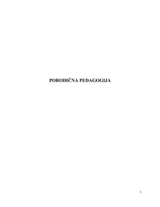 Porodicna pedagogija