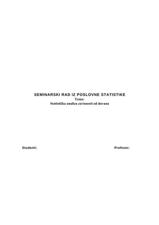 Statistika zavisnosti od duvana