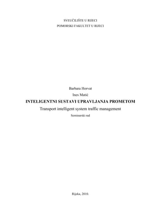 Inteligentni transporni sustavi