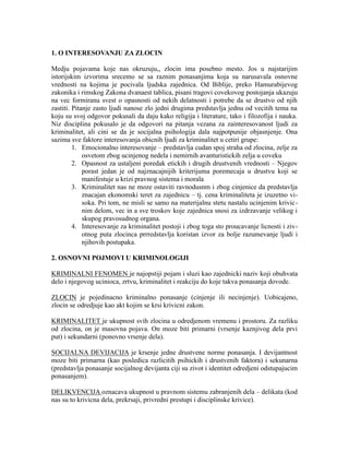 Kriminologija sa penologijom