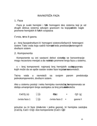 Fizička hemija (ravnoteža faza)