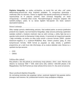 Digitalna fotografija