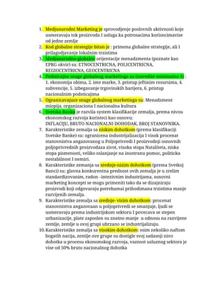 Međunarodni marketing