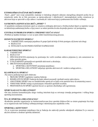 Upravljanje resursima u sportu