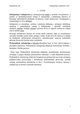 Inzinjering u vocarstvu