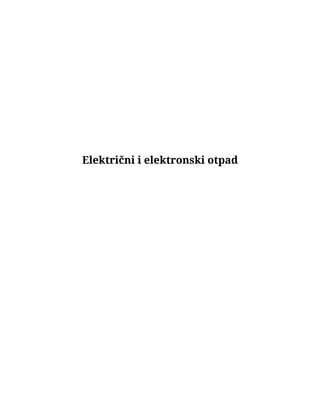 Elektronski i električni otpad