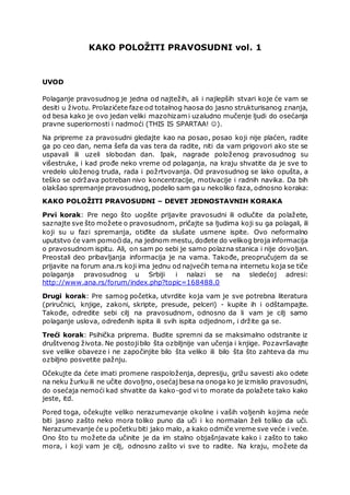 Kako položiti pravosudni ispit