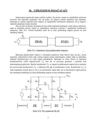 Višestepeni pojačivači