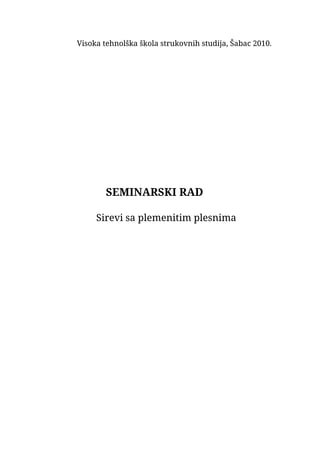 Sirevi sa plemenitim plesnima