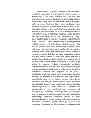 Skripta iz metodike razvoja govora 1