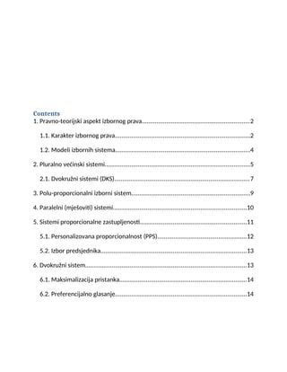 Pravno-teorijski askpekt izbornog prava