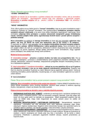 Siromastvo i socijalna pomoć-skripta