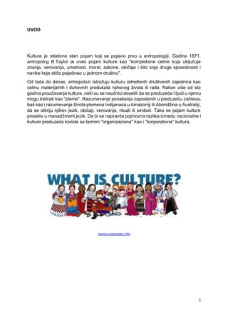 Organizaciona kultura i promena