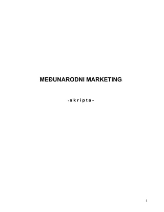 Medjunarodni marketing