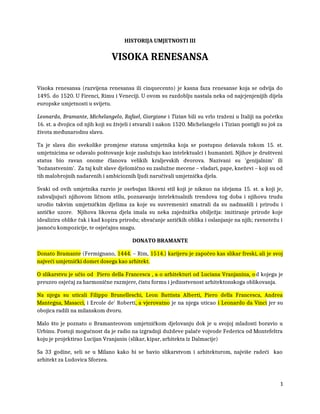 Visoka renesansa