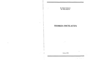 Teorija oscilacija