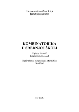 Kombinatorika