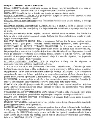 Imovinsko pravo: skripta