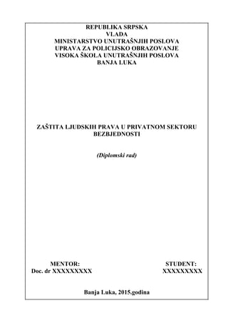 Zaštita ljudskih prava