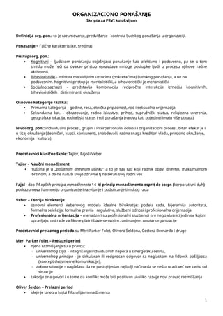 Organizaciono ponašanje