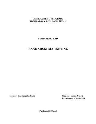 Bankarski marketing
