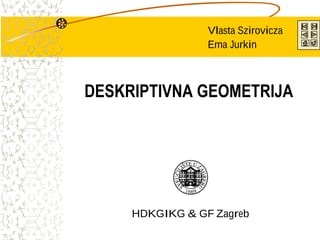 Deskriptivna geometrija