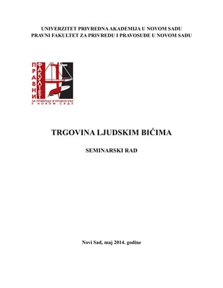 Trgovina ljudima
