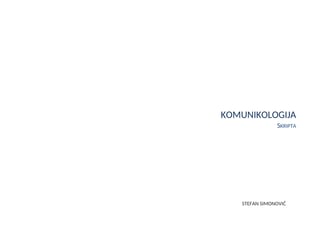 Uvod u komunikologiju