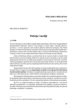 Mediji i policija