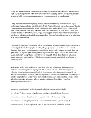 Formula univerzalnog zakona