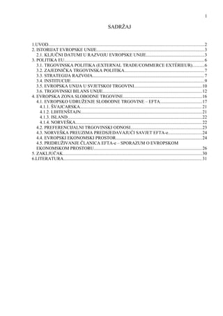 Evropska zona slobodne trgovine