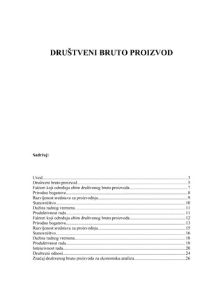 Društveni bruto proizvod