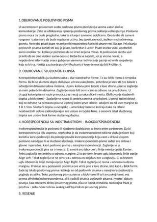 Pravna i poslovna komunikacija